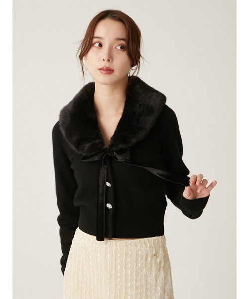 LILY BROWN（リリーブラウン）の「[L.B CANDY STOCK]ファーティペット  