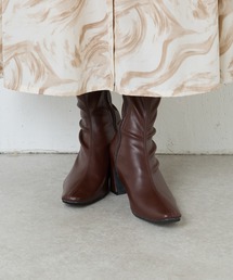 PAPILLONNER | ストレッチミドルブーツ(ブーツ)