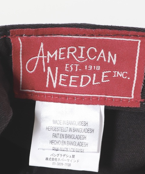 AMERICAN NEEDLE（アメリカンニードル）の「AMERICAN NEEDLE　SMU695A-NASA（キャップ・メンズ・ブラック・ONE）」の2枚目の写真