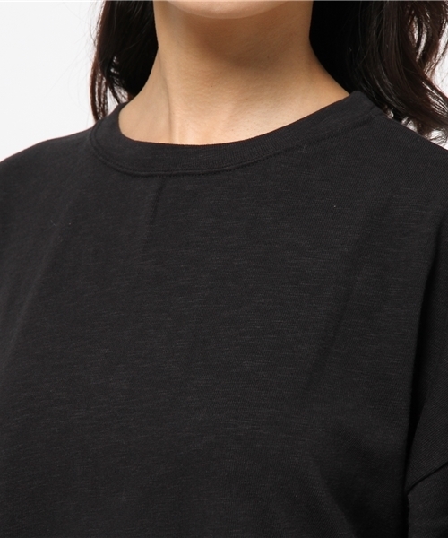 MOUSSY（マウジー）の「MIDDLE SLEEVE CUT OP（ワンピース・レディース・ブラック/カーキ系/ボルドー・FREE）」の8枚目の写真