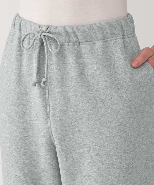 無印良品(ムジルシリョウヒン)の「紳士 スウェットワイドパンツ(スウェットパンツ・メンズ・ブラック/グレー/ダークグリーン/ネイビー・S/M/L/XL)」の15枚目の写真