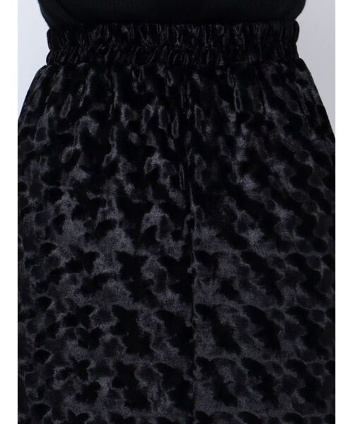 MURUA（ムルーア）の「ペイントベロアナロースカート（スカート・レディース・その他2/ブラック・FREE）」の19枚目の写真