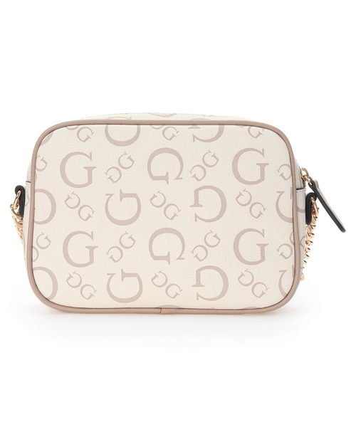 Guess(ゲス)の「BRECKEN Mini Crossbody(ショルダーバッグ・レディース・ピンク/ブラウン/ダークグレー・ONE SIZE)」の12枚目の写真
