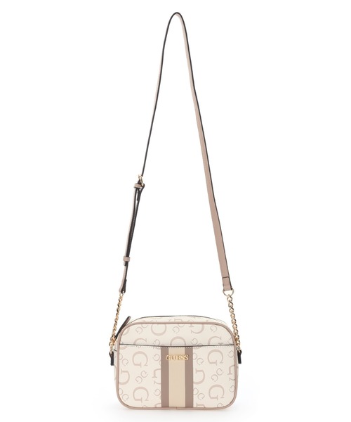 Guess(ゲス)の「BRECKEN Mini Crossbody(ショルダーバッグ・レディース・ピンク/ブラウン/ダークグレー・ONE SIZE)」の10枚目の写真