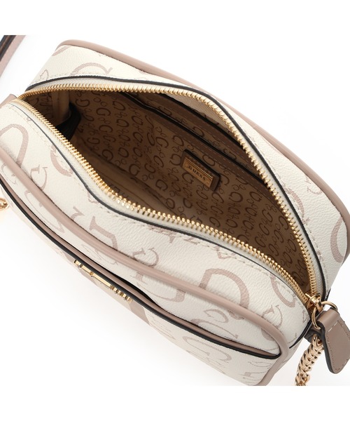 Guess(ゲス)の「BRECKEN Mini Crossbody(ショルダーバッグ・レディース・ピンク/ブラウン/ダークグレー・ONE SIZE)」の6枚目の写真