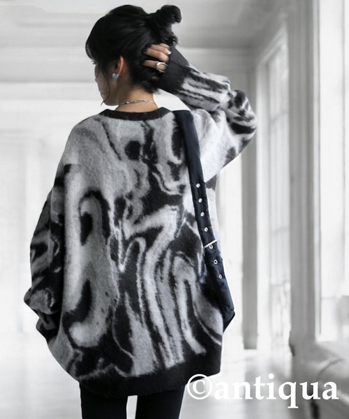 ジャガードニット（ニット/セーター）｜antiqua（アンティカ）