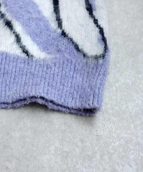 ジャガードニット（ニット/セーター）｜antiqua（アンティカ）