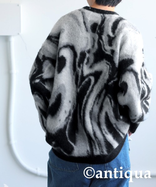 ジャガードニット（ニット/セーター）｜antiqua（アンティカ）