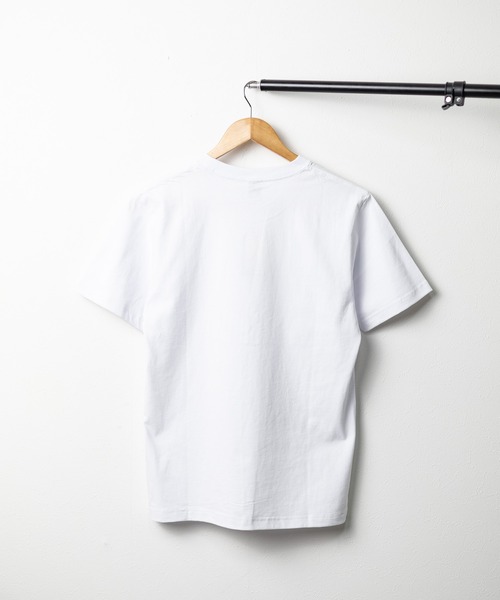 ARCHIVER(アーカイバ)の「【69】【ミドルウェイト】刺繍ショートスリーブ コットンTシャツ(Tシャツ/カットソー・レディース・ホワイト/ブラック/ブルー系・MEDIUM/LARGE)」の4枚目の写真