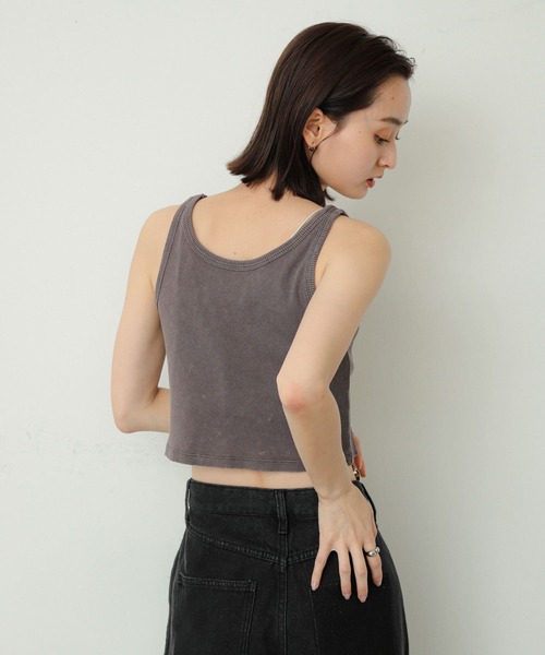 セール】プレートピグメントタンクトップ（タンクトップ）｜SENSE OF