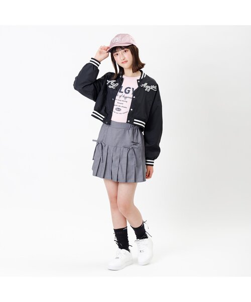 algy（アルジー）の「タンタケスタジャン（スタジャン・キッズ・サックスブルー/アイボリー/ブラック・SMALL/MEDIUM/X-SMALL/XX-SMALL）」の4枚目の写真