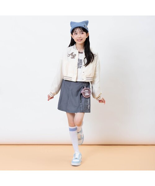 algy（アルジー）の「タンタケスタジャン（スタジャン・キッズ・サックスブルー/アイボリー/ブラック・SMALL/MEDIUM/X-SMALL/XX-SMALL）」の8枚目の写真