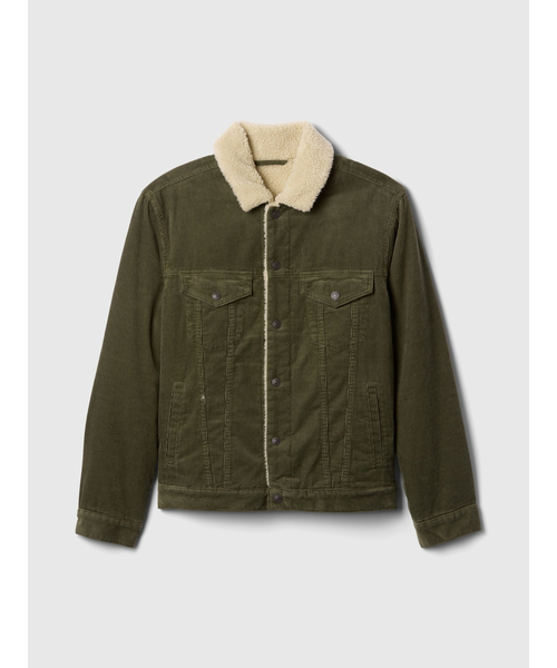 GAP（ギャップ）の「ボア裏地 アイコン コーデュロイジャケット