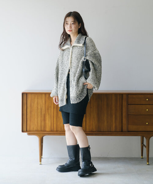 Kastane(カスタネ)の「エンジニアブーツ(ブーツ・レディース・ブラック/ブラウン・38/39/37)」の9枚目の写真