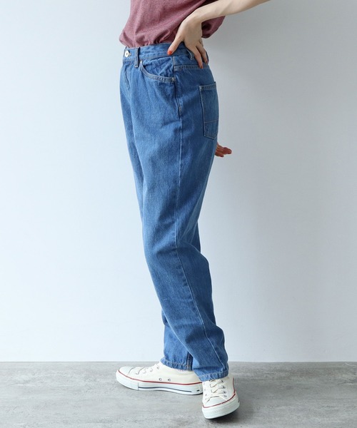 PAR ICI(パーリッシィ)の「12.5OZデニム ジョッパーパンツ(デニムパンツ・レディース・ネイビー/サックスブルー・S/M)」の13枚目の写真