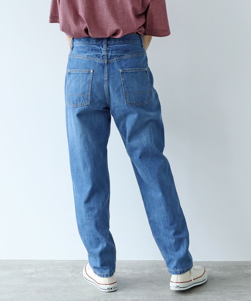 PAR ICI(パーリッシィ)の「12.5OZデニム ジョッパーパンツ(デニムパンツ・レディース・ネイビー/サックスブルー・S/M)」の14枚目の写真