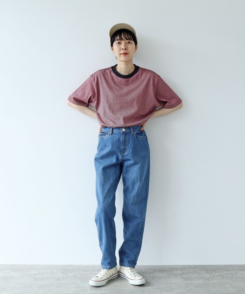 PAR ICI(パーリッシィ)の「12.5OZデニム ジョッパーパンツ(デニムパンツ・レディース・ネイビー/サックスブルー・S/M)」の17枚目の写真