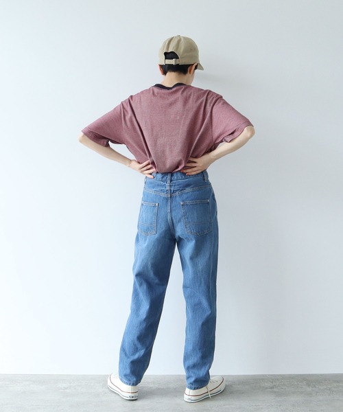 PAR ICI(パーリッシィ)の「12.5OZデニム ジョッパーパンツ(デニムパンツ・レディース・ネイビー/サックスブルー・S/M)」の19枚目の写真