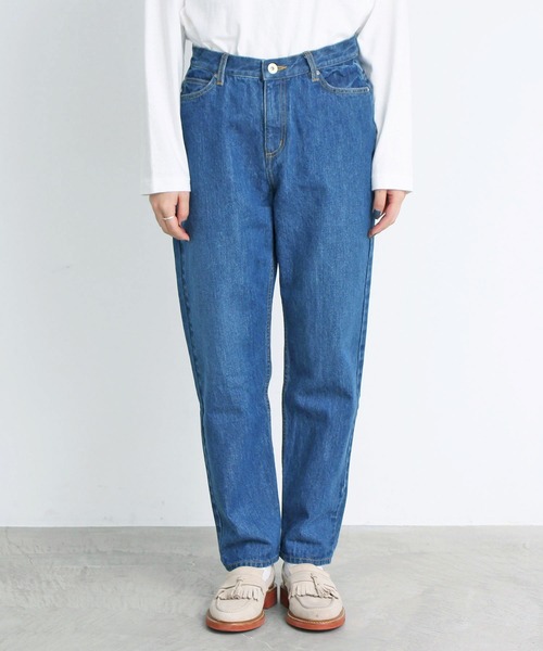 PAR ICI(パーリッシィ)の「12.5OZデニム ジョッパーパンツ(デニムパンツ・レディース・ネイビー/サックスブルー・S/M)」の21枚目の写真