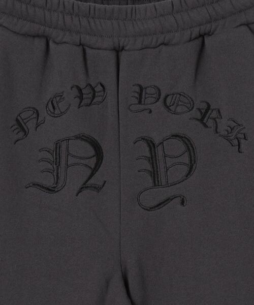 WEGO（ウィゴー）の「WEGO/グラフィック刺繍裏起毛ワイドスウェットパンツ（スウェットパンツ・レディース・アイボリー/ダークグレー・FREE）」の20枚目の写真