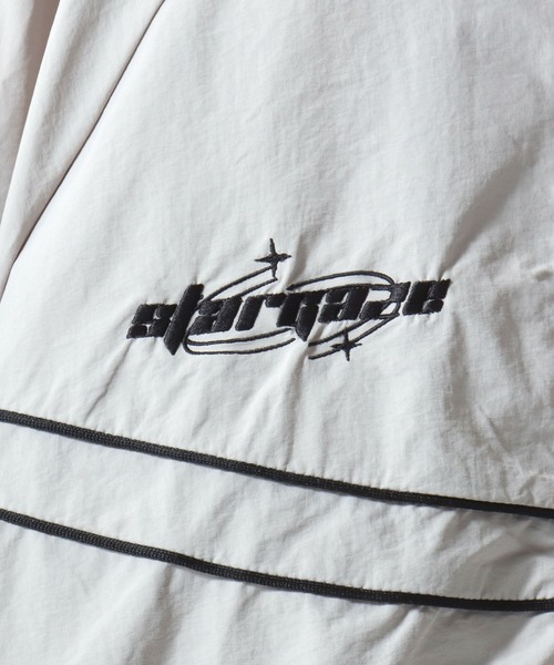 SITRY（シトリー）の「Nylon Track Jacket/オーバーサイズ ユニフォームデザイン ブロークコア 切替 ナイロンジャケット トラックジャケット ブルゾン（ナイロンジャケット・メンズ・チャコール/ネイビー/ブラック/ホワイト/グレー/ブラック系その他/ブルー系その他・M/L）」の14枚目の写真