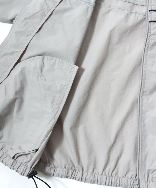 SITRY（シトリー）の「Nylon Track Jacket/オーバーサイズ ユニフォームデザイン ブロークコア 切替 ナイロンジャケット トラックジャケット ブルゾン（ナイロンジャケット・メンズ・チャコール/ネイビー/ブラック/ホワイト/グレー/ブラック系その他/ブルー系その他・M/L）」の21枚目の写真