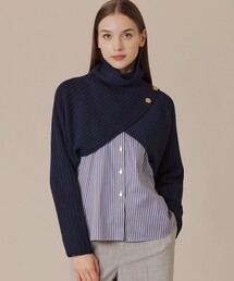 MACKINTOSH LONDON セーター ニット 7ゲージ天竺タートルネック