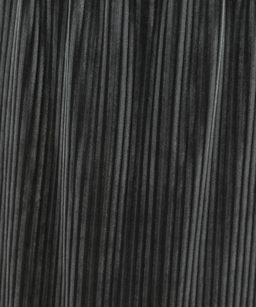 LAKOLE（ラコレ）の「ベロアリブナロースカート / 148118（スカート・レディース・アイボリー/ブラック/グレー/モカ・FREE）」の18枚目の写真