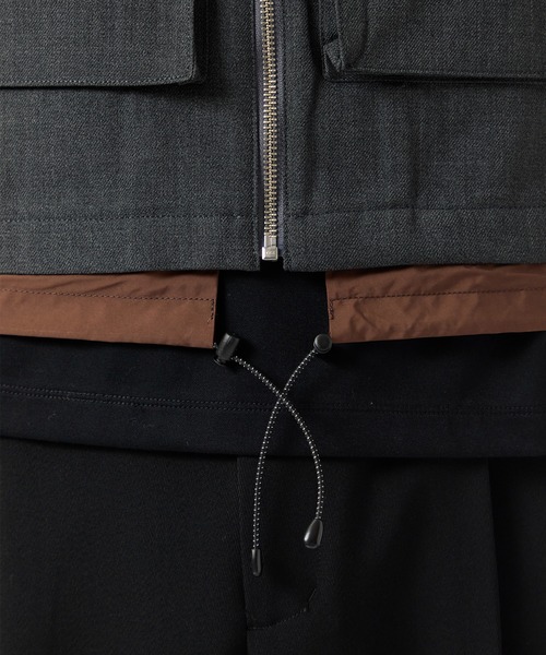 JIEDA(ジエダ)の「DRAPING JACKET(その他アウター・メンズ・ブラック/グレー・1/2)」の10枚目の写真