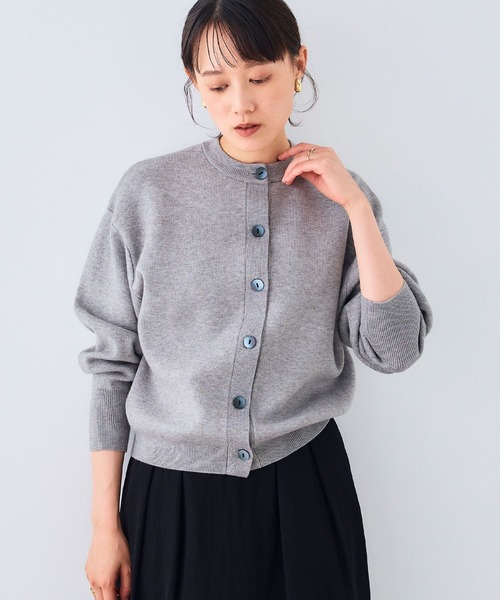 ハンズオブクリエイション新品タグ付き半袖カーディガングレー ハンズオブクリエイション新品タグ付き半袖カーディガングレー 楽天