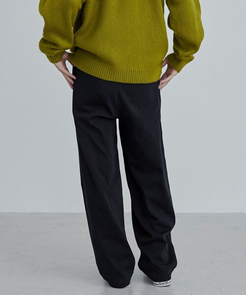 coen（コーエン）の「ウォッシュドストレッチワイドチノパンツ（チノパンツ・メンズ・ベージュ/パープル/ネイビー・M/L/XL）」の8枚目の写真