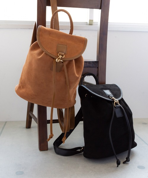 コンパクト スエード リュック / バックパック（バックパック/リュック