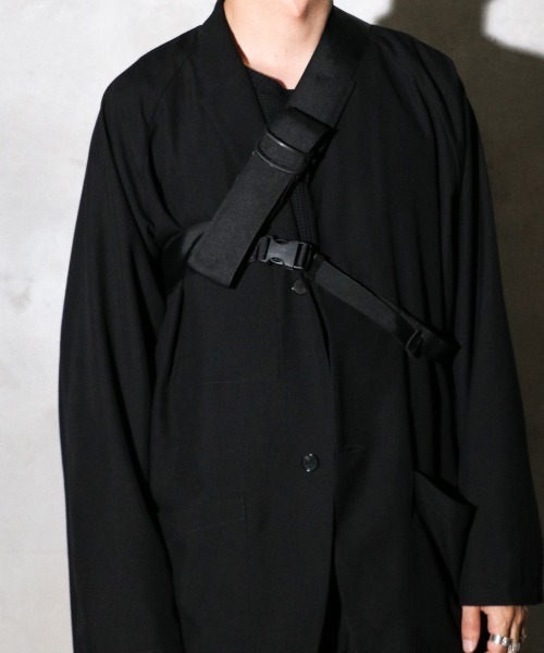 BAGJACK(バッグジャック)の「BAGJACK / バッグジャック KINKY FIDLOCK SLIDER CUSTOM CORDURA FABRIC 1000D キンキー フィドロック コーデュラナイロン メッセンジャーバッグ(メッセンジャーバッグ・メンズ・ブラック・ONE SIZE)」の19枚目の写真