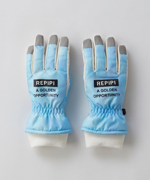 repipi armario(レピピ アルマリオ)の「【repipi armario/レピピアルマリオ】キッズタイダイ柄スノーグローブ スキー スノボー(スポーツグッズ・キッズ・サックスブルー/パープル・XX-LARGE/X-LARGE/LARGE/MEDIUM)」の2枚目の写真