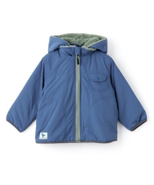 kladskap（クレードスコープ）の「恐竜リバーシブルボアブルゾン（ブルゾン・キッズ・ベージュ/カーキ・90cm/100cm/110cm/120cm/130cm）」の12枚目の写真