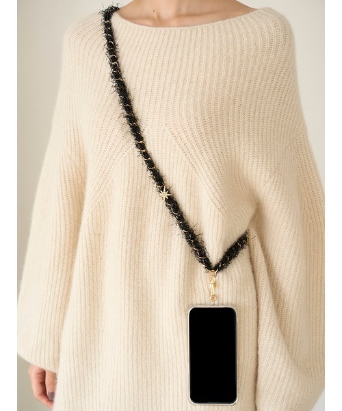 【セール】ファーバリエスマホショルダー（スマホグッズ）｜SNIDEL（スナイデル）