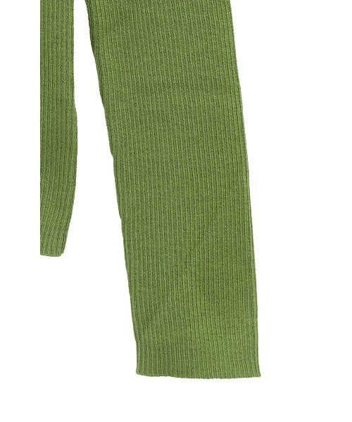 CLANE（クラネ）の「W FACE BUTTON KNIT TOPS（ニット/セーター・レディース・ブラック/グリーン/ホワイト・1/2）」の19枚目の写真