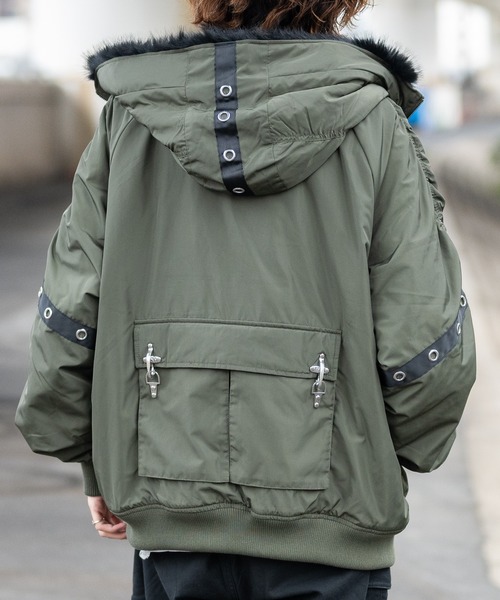 13】ファイヤーマンバックル N-2Bジャケット（ダウンジャケット/コート