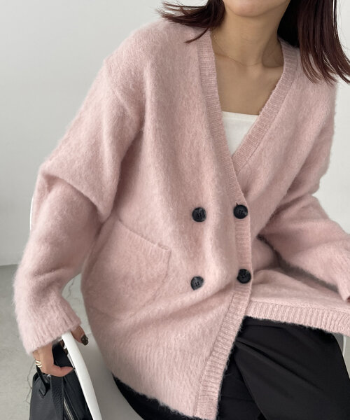 【セール】【セットアップ対応】ジャケット風カーディガン（カーディガン/ボレロ）｜CAPRICIEUX LE'MAGE（カプリシューレマージュ）