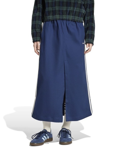 adidas Originals COTTON TWILL MIDI SKIRT（アディダスオリジナルス コットンツイル ミディスカート）