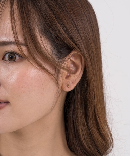 【セール】【BDM Studio】シンプル スワロフスキー スタッドピアス（ピアス（両耳用））｜M.R'+@（ミスター）