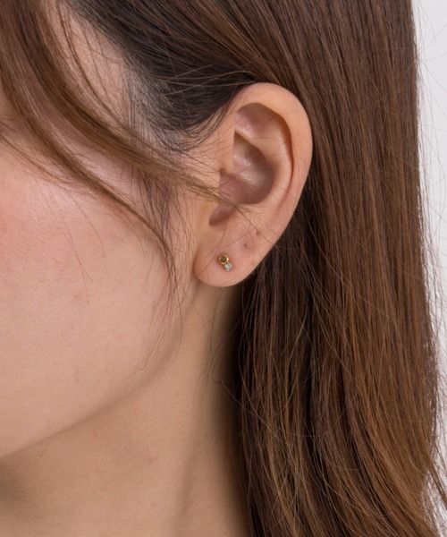 【セール】【BDM Studio】シンプル スワロフスキー スタッドピアス（ピアス（両耳用））｜M.R'+@（ミスター）