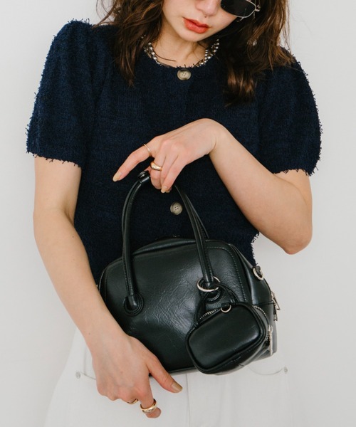 登場! ポーチコンビミニボストンハンドバッグ（ハンドバッグ）｜HANNE 快適グッズ・旅行小物