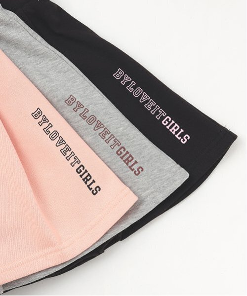 by LOVEiT（バイラビット）の「カレッジロゴセットアップ（アンサンブル・キッズ・ピンク/グレー/ブラック・150cm/140cm/130cm/120cm/160cm）」の12枚目の写真