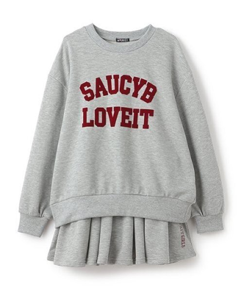 by LOVEiT（バイラビット）の「カレッジロゴセットアップ（アンサンブル・キッズ・ピンク/グレー/ブラック・150cm/140cm/130cm/120cm/160cm）」の17枚目の写真