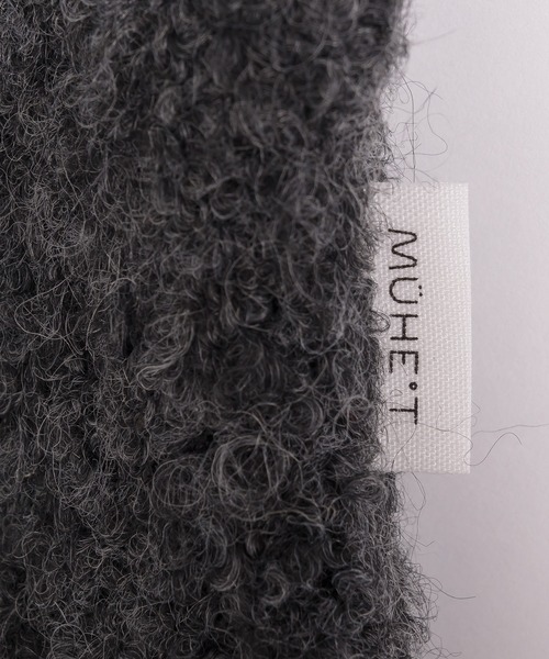 セール】マフラー付きブークレニット（ニット/セーター）｜MUHET