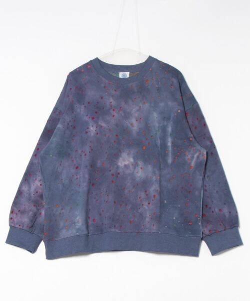 【HOOK】for girls ウォッシュ加工穴ダメージスウェット（スウェット）｜HOOK（フック）