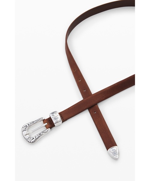 Desigual（デシグアル）の「REPRISEFINE WESTERNLEAT レザーベルト（ベルト・レディース・ブラウン・S/M/L）」の5枚目の写真