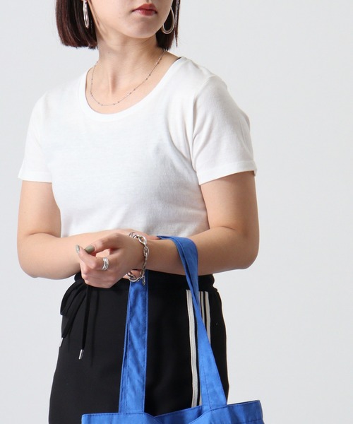 TRUSS(トラス)の「TRUSS トライブレンドウィメンズTシャツ(Tシャツ/カットソー・レディース・ブラック/オートミール/ヘザーグレー・M)」の6枚目の写真