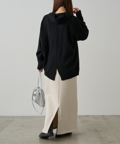 PUAL CE CIN(ピュアルセシン)の「合皮巾着バッグ(ショルダーバッグ・レディース・ブラック/シルバー/グレイッシュベージュ・FREE)」の11枚目の写真